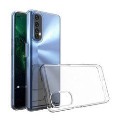 TPU чехол Strong Clear 0,5mm для Realme 7 Прозрачный