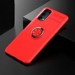 Защитный чехол Color Ring для Oppo Reno 4 Красный