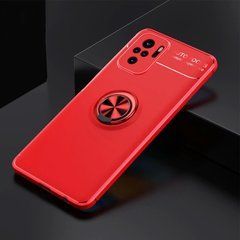 Защитный чехол Color Ring для Xiaomi Redmi Note 10 / Redmi Note 10S / Poco M5s Красный