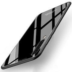 Защитный чехол Glass для Samsung A750 Galaxy A7 2018 Черный