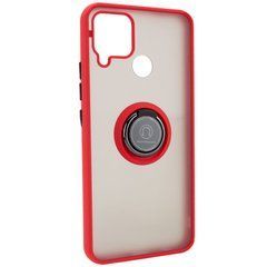 Захисний чохол Ring Buttons для Realme C15 / C12 Червоний