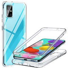 Защитный чехол Security 360 для Samsung A715F Galaxy A71 2020 Прозрачный