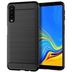 Защитный чехол Slim TPU для Samsung A750 Galaxy A7 2018 Черный