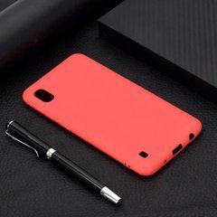Защитный чехол TPU Matte для Samsung A105F Galaxy A10 Красный