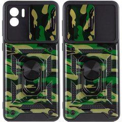 Захисний чохол Camo Ring Lock для Xiaomi Redmi A1 / Redmi A2 Зелений