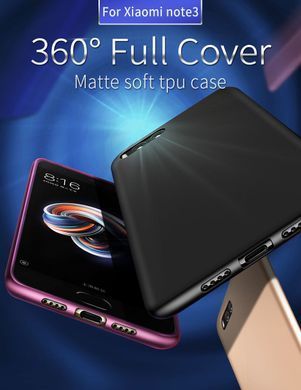 Защитный чехол X-level Guardian для Xiaomi Mi note 3 Бордовый