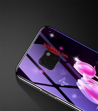 Защитный чехол Fantasy с глянцевыми торцами для Huawei Mate 20 Pro (луна) Голубой