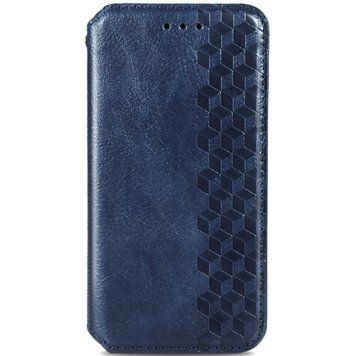 Чохол-книжка Tessero Book для ZTE Blade A7 2020 (з вирізом під сканер) Синій