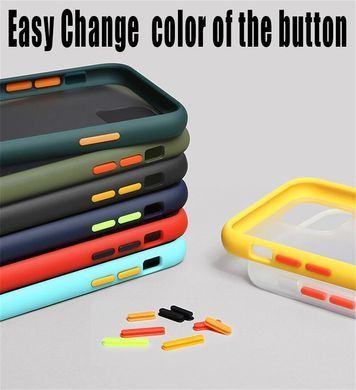 Защитный чехол Сolor Buttons для iPhone 12 mini Синий