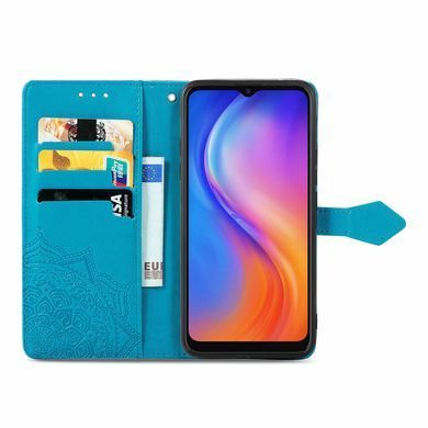 Чехол-книжка Art Book для Tecno Spark 6 Go Синий