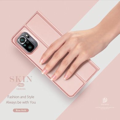 Чохол-книжка Dux Ducis для Xiaomi Redmi Note 10 / Redmi Note 10S / Poco M5s Рожевий