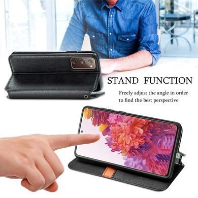 Чехол-книжка Tessero Book для Samsung Galaxy S20 FE / S20 FE 5G Черный