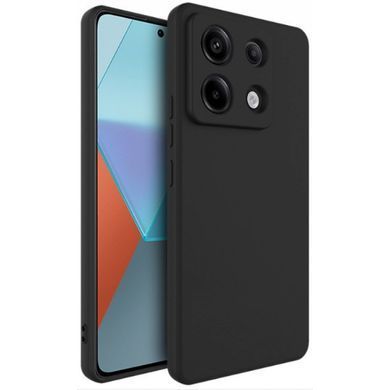 Чехол TPU Matte Full Camera для Xiaomi Redmi Note 13 4G Черный
