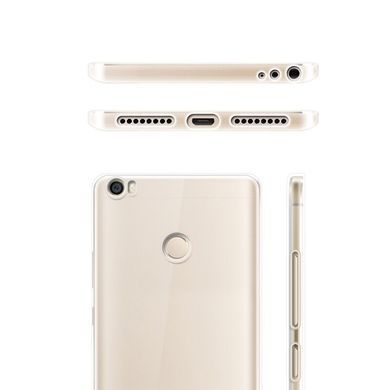 TPU чехол Strong Clear 0,5mm для Xiaomi Mi Max Прозрачный