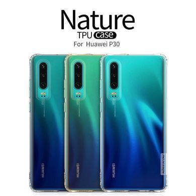TPU чехол Nillkin Nature для Huawei P30 Серый