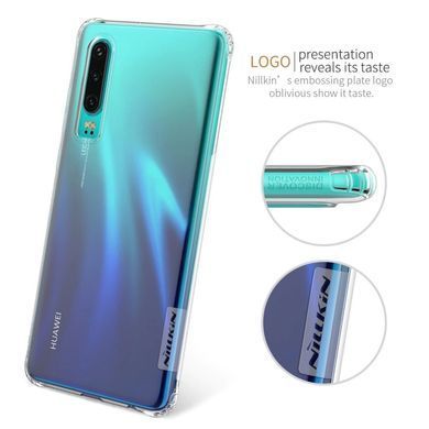 TPU чехол Nillkin Nature для Huawei P30 Серый