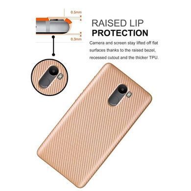 Захисний чохол Carbon TPU для Xiaomi Redmi 4 Чорний