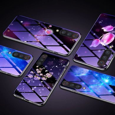 Защитный чехол Fantasy с глянцевыми торцами для Xiaomi Mi A3 / Mi CC9e (тюльпаны) Розовый