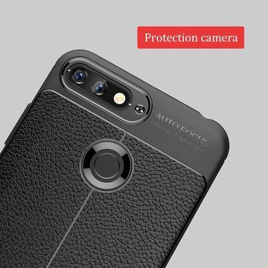 Защитный чехол Leather для Huawei Y6 2018 / Huawei Y6 Prime 2018 / Huawei Honor 7A Pro Красный