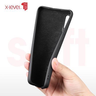 Защитный чехол X-level Dynamic для Huawei Honor 9X / Honor 9X Pro (без выреза под сканер) Черный