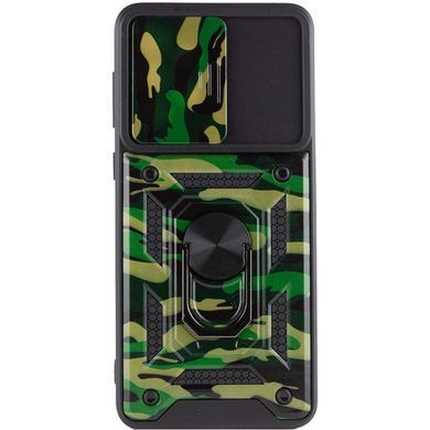 Захисний чохол Camo Ring Lock для Xiaomi Redmi A1 / Redmi A2 Зелений