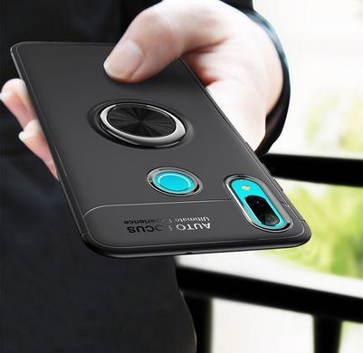 Защитный чехол Color Ring для Huawei Honor 10 Lite Черный