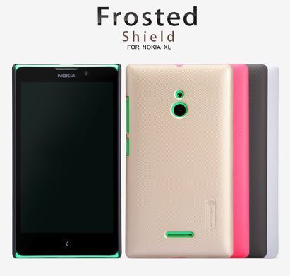Захисний чохол Nillkin Frosted Shield для Nokia XL Золотий