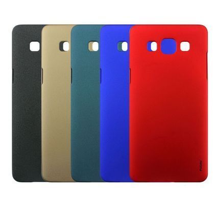 Защитный чехол Pudini Rubber для Samsung E500H Galaxy E5 Синий