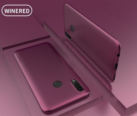 Защитный чехол X-level Guardian для Huawei P Smart 2019 / Huawei Honor 10 Lite Бордовый