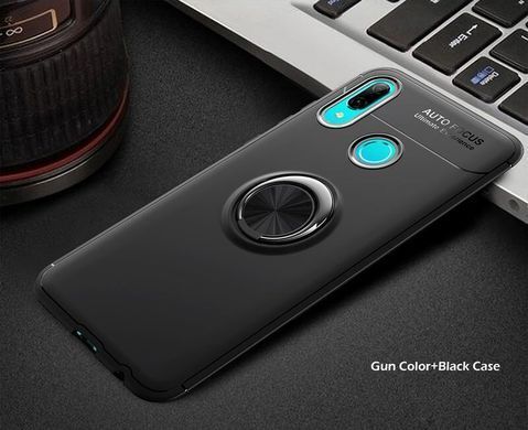 Защитный чехол Color Ring для Huawei Honor 10 Lite Черный