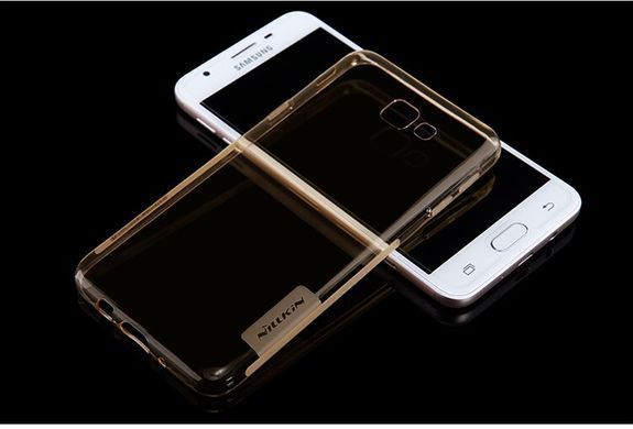 TPU чохол Nillkin Nature для Samsung G570F Galaxy J5 Prime (2016) Золотий