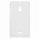 Чохол TPU Ordinary для Nokia XL Білий