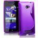 Чохол TPU S-line для HTC 8X Фіолетовий