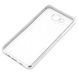 TPU чехол Electro-plating для Samsung A320F Galaxy A3 2017 Серебристый