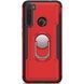 Захисний чохол Kvadro Ring для Xiaomi Redmi Note 8 / Note 8 2021 Червоний