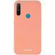 Защитный чехол Liquid Full Magnet для Realme C3 Розовый