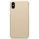 Защитный чехол Nillkin Frosted Shield для iPhone 10 (X) / iPhone XS Золотистый