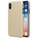 Защитный чехол Nillkin Frosted Shield для iPhone 10 (X) / iPhone XS Золотистый