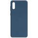 Защитный чехол TPU Softon для Samsung A022F Galaxy A02 Синий
