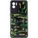 Захисний чохол Camo Ring Lock для Xiaomi Redmi A1 / Redmi A2 Зелений