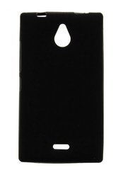 Чехол TPU Ordinary для Nokia X2 Черный