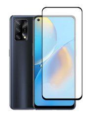 Захисне скло Ceramic для Oppo A74 4G Чорний