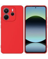 Защитный чехол Liquid Case Full Camera для Xiaomi Redmi Note 14 4G Красный