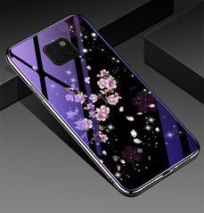 Захисний чохол Fantasy з глянцевими торцями для Huawei Mate 20 Pro (цвітіння) Фіолетовий