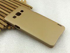 Защитный чехол Pudini Rubber для Samsung E500H Galaxy E5 Золотистый