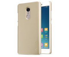 Защитный чехол Nillkin Frosted Shield для Xiaomi Redmi Note 4X Золотистый