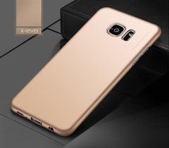 Защитный чехол X-level Knight для Samsung G930F Galaxy S7 Золотистый