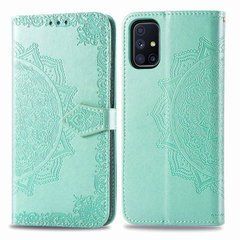 Чехол-книжка Art Book для Samsung M515F Galaxy M51 Бирюзовый