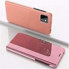 Чехол-книжка Clear View Mirror для Huawei Y5p Розовый