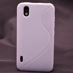 Чехол TPU S-line для LG P990 Белый